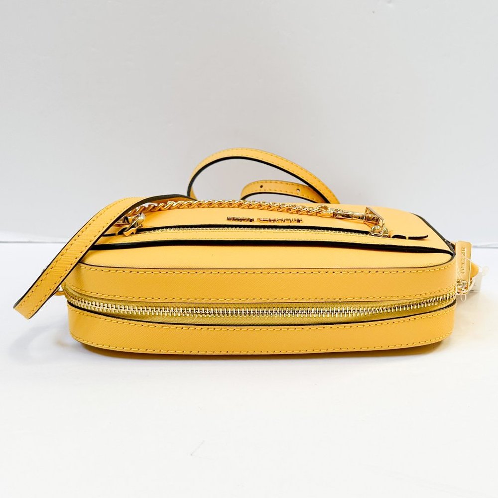 Michael Kors Jet Set Item East West Chain Shoulder Crossbody Bag Daffodil - Picture 6 of 12